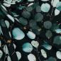 Preview: Viskose Eukalyptus auf Schwarz